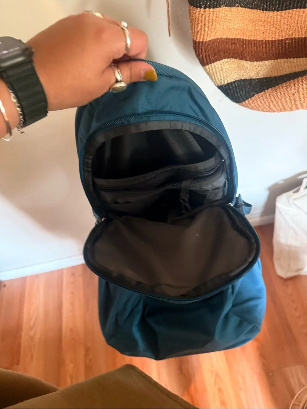 The North Face Teal Blue Recon Backpack